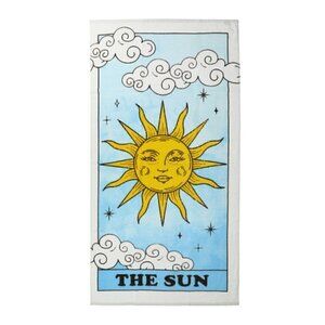 Beach Towel 'The Sun' Tarot Card 30in x 60in NWT Astrology Vacation Pool Swim